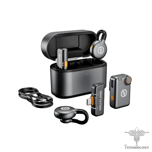 HOLLYLAND Lark M2s Wireless Lavalier Microphone تصویر 4