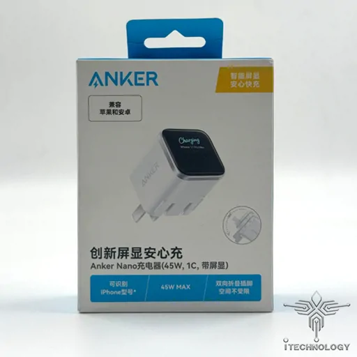 Anker Nano Adapter 45w With Screen A121DP21 تصویر 3
