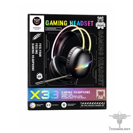 ONIKUMA X33 Headphone تصویر 3