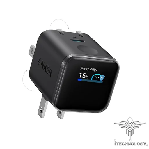 Anker Nano Adapter 45w With Screen A121DP21 تصویر 2