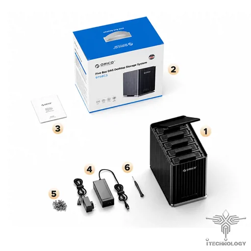 ORICO DAS Solution 9758C3 تصویر 2