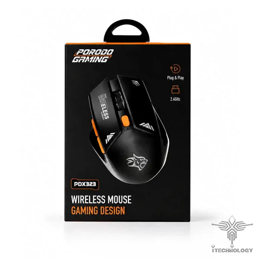 PORODO Wireless Mouse Gaming PDX323 تصویر 4