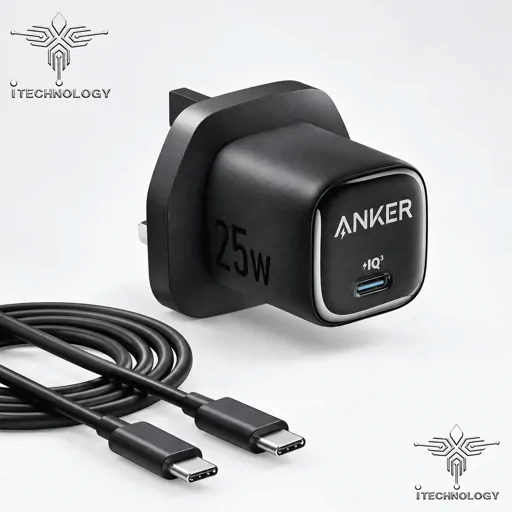 Anker Adapter25W With Cable B2656K11