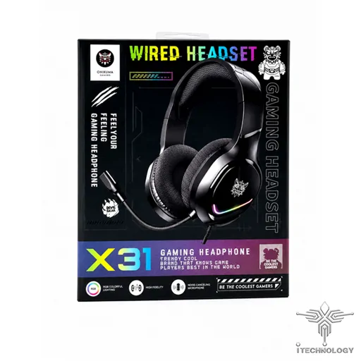 ONIKUMA X31 Headphone تصویر 5