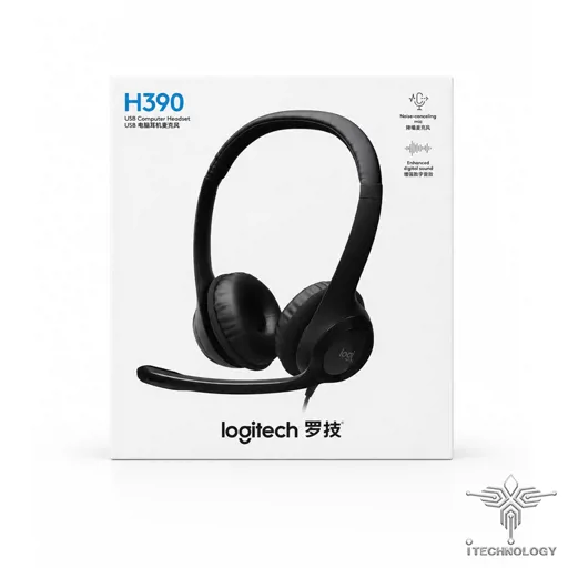 LOGITECH Headphone H390 تصویر 5
