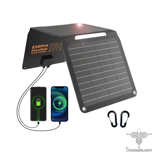 FLEXSOLAR Flexible Solar Charger 20W