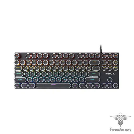 iMICE Mechanical Keyboard GK-800 - T50 تصویر 3