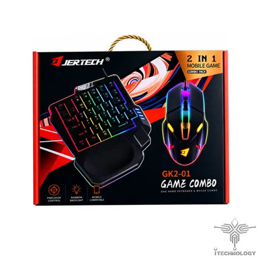 Jertech Keyboard Gaming تصویر 4
