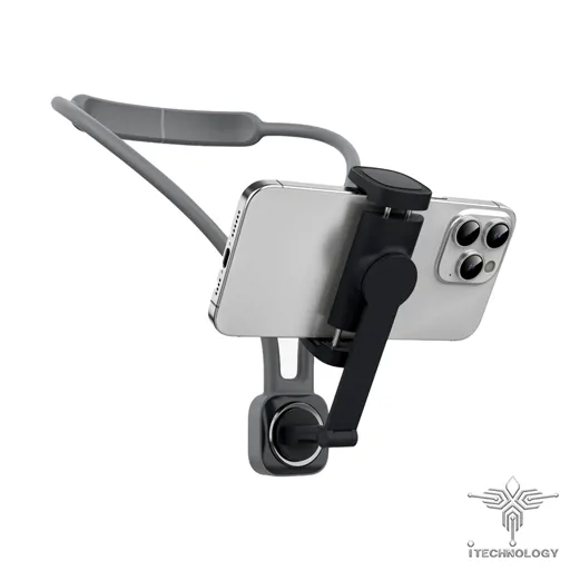 PORODO Neck Mount Phone Holder تصویر 2