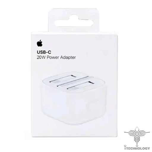 Apple Adapter 3Pin 20W Original تصویر 3